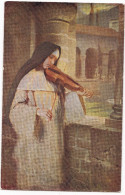 KAULBACH HERMANN. - Nonne Jouant Du Violon - Kaulbach, Hermann