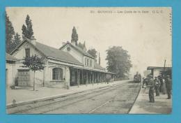 CPA Chemin De Fer Arrivée Du Train En Gare De SANNOIS 95 - Sannois