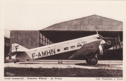 Avion Commercial - Trimoteur Wibault - Air France - 1919-1938: Between Wars