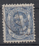 LUXEMBURG - Michel - 1906 - Nr 76 - Gest/Obl/Us - 1906 Guillermo IV