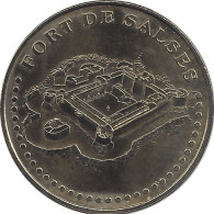 2007 MDP234 - LE FORT DE SALSES 2 - Face Simple / MONNAIE DE PARIS - 2007