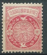 Japon - N°109 *  Abc17009 - Unused Stamps