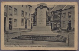 Gembloux  Place St.Jean Et Monument Aux Héros  1926y      D144 - Gembloux