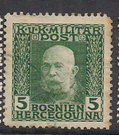 Eastern Austria 1912 Bosnia And Herzegowina ,Frans Joseph I, 5 H Mi 67, Cancelled(o) - Oostenrijkse Levant