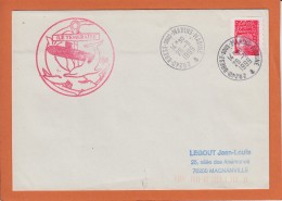 Lettre  De   29240  BREST- Sous-MARINS-MARINE  Le 26 II 1999   "  LE TEMERAIRE  " - Schiffspost