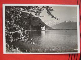 Veytaux (VD) -  Chateau De Chillon Dents Du Midi Im Frühling - Veytaux