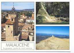 CPM Malaucene Multivues  Le Grozeau Porte Du Mont Ventoux - Malaucene