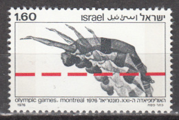 ISRAEL  SCOTT NO.  602     MNH       YEAR  1976 - Ungebraucht (ohne Tabs)