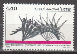 ISRAEL  SCOTT NO.  604     MNH       YEAR  1976 - Neufs (sans Tabs)