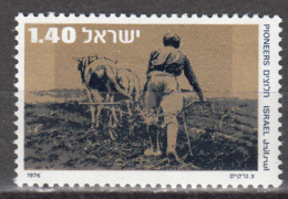 ISRAEL    SCOTT NO. 619      MNH       YEAR   1976 - Neufs (sans Tabs)