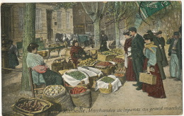 Marchandes De Legumes  à Marseille Marché Central Couleur Edit LVC - Shopkeepers