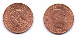 Sierra Leone 1/2 Cent 1964 - Sierra Leona