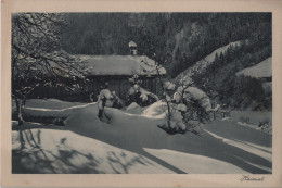 Schiers - Heimat - Hütte Im Winter En Hiver - Photo: D. Mischol No. 24/3225 - Schiers
