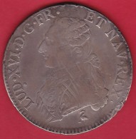 France Ecu Louis XVI 1784 A - Paris - TB - 1774-1791 Louis XVI