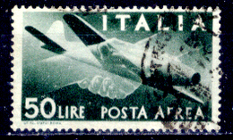 Italia-F01693 - 1945-46: Posta Aerea, Sassone N.132 (o) Used - Privo Di Difetti Occulti. - Poste Aérienne