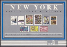 UN - United Nations New York 1983 MNH Souvenir Folder - Year Pack - Otros & Sin Clasificación