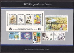 UN - United Nations New York 1986 MNH Souvenir Folder - Year Pack - Autres & Non Classés