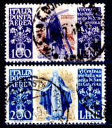 Italia-F01698 - 1948: Posta Aerea, Sassone N.146/147 (o) Used - Privo Di Difetti Occulti. - Poste Aérienne