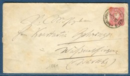 Allemagne - Entier Postal De Karlsruhe En 1881  Réf S 298 - Omslagen