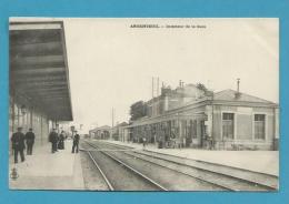 CPA  - Chemin De Fer La Gare ARGENTEUIL 95 - Argenteuil