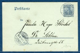 Allemagne - Entier Postal De Dresden En 1904 - Réf S 320 - Briefkaarten