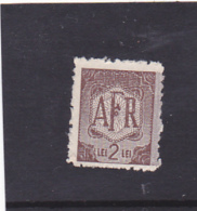 # 186   REVENUE STAMP, AFR, 2 LEI, ROMANIA - Fiscaux