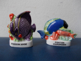 - Fève - Lot De 2 Fèves. POISSON - - Dieren