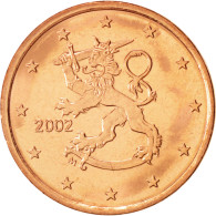 Finlande, 5 Euro Cent, 2002, FDC, Copper Plated Steel, KM:100 - San Marino