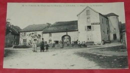 25 - Canton De L´isle Sur Le Doubs - Onans - Place De La Fontaine  : Café Restaurant :::: Animation ------ 380 - Isle Sur Le Doubs