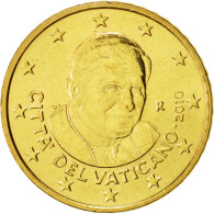 Cité Du Vatican, 50 Euro Cent, 2010, FDC, Laiton, KM:387 - Vatikan