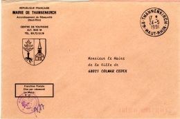 EGL-L21 - FRANCE Lettre En Franchise Postale De La Mairie De Thannenkirch - Frankobriefe