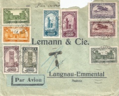 Airmail Brief  Fes Ville Nouvelle - Langnau          1932 - Briefe U. Dokumente