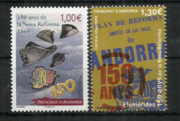 Conseil De La Terre. (150 Anys De La Nova Reforma), 2 Timbres Neufs **  2016 (coiffes Des Conseillers) - Unused Stamps