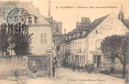 58-CLAMECY- ENTREE EN VILLE, PRISE DU CÔTE-PINCON - Clamecy