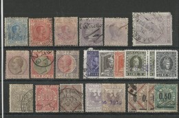 ITALIE - PETIT LOT DE TIMBRES FISCAUX TOUS ETATS - Steuermarken