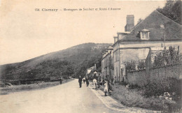 58-CLAMECY- MONTAGNE DE SEMBERT ET ROUTE D'AUXERRE - Clamecy