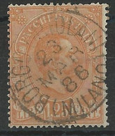 ITALIE - 1884 - COLIS POSTAUX - YVERT N° 5 OBLITERE - COTE = 30 EUROS - Afgestempeld