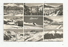 G-I-E , Cp , SUISSE , GRISONS , DAVOS , Wintersportzentrum Der Schweiz , Multi Vues , Voyagée 1960 - Davos