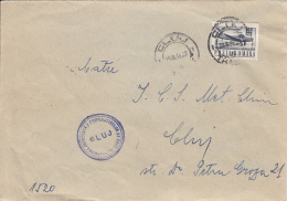 49317- UTILITARY PLANE, STAMPS ON COVER, 1968, ROMANIA - Briefe U. Dokumente