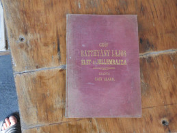 Grof Batthyany Lajos Elet Es Jellemrajza Nagy Alajos Pest 1870 - Old Books