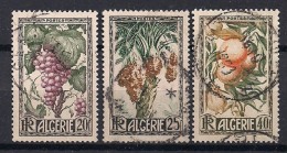 YT N° 279-280-281 - Oblitéré - Productions Algériennes - Used Stamps