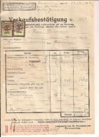 1 Rechnung Linz 31.3.1932 Nach Goisern Mit 2 Aufgekl. Stempelm. 20 + 30 Groschen Aus 1925 + 2 Zahlscheine - Österreich