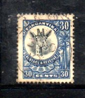 T593 - TANGANYKA 1922 , Gibbons N. 79 Usato - Tanganyika (...-1932)