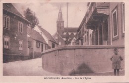 HOCHFELDEN Rue De L'Eglise (1937) - Hochfelden