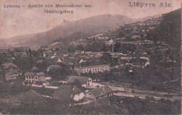 LEBERAU Ansicht Vom Missionskreuz Aus Hochkönigsburg (1919) - Lièpvre