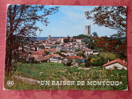 Dep 46 , Cpm  Un Baiser De MONTCUQ , 46800-133 , Vue Générale (025) - Montcuq