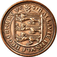 Monnaie, Guernsey, Elizabeth II, 1/2 New Penny, 1971, TTB+, Bronze, KM:20 - Guernsey