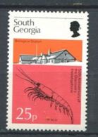 101 SUD GEORGIE 1976 - Yvert 55 - Ecrevisse - Neuf ** (MNH) Sans Charniere - South Georgia