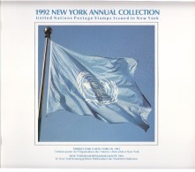 UN - United Nations New York 1992 MNH Souvenir Folder - Year Pack - Altri & Non Classificati