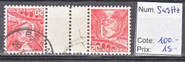 S49Az - COTE 100.--CHF - Tête-bêche